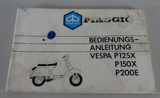 Operating instructions piaggio d'occasion  Expédié en Belgium