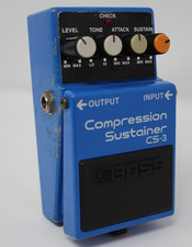Pedal de efeitos de guitarra Boss CS-3 compressão sustentador comprar usado  Enviando para Brazil