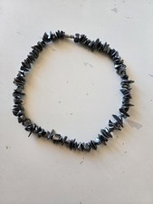 Collier hématite pierres d'occasion  Labastide-Saint-Pierre