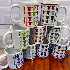 Football shirt mugs for sale  CROMER