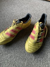 Usado, Chuteiras de futebol Adidas AdiPower Predator TRX douradas David Beckham comprar usado  Enviando para Brazil