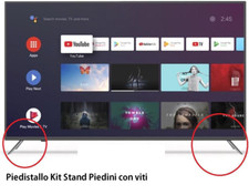 SABA SA49K60N SMART TV 49"  kit stand piedistallo piedi feet base con viti comprar usado  Enviando para Brazil