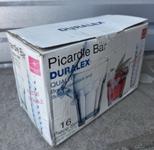 VINTAGE NOS Duralex Conjunto de 16 Copos de Bar Picardia 16,2 Oz Fabricado na França comprar usado  Enviando para Brazil