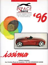 Brochure sbarro 1996 d'occasion  Palaiseau