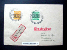 Bizone 62 I + 68 I auf R-Einschreiben, gepr. Schlegel D.BPP,  Mi. 75,00 €, usado comprar usado  Enviando para Brazil