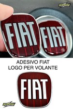 ADESIVO LOGO FIAT 3D RESINATO RICAMBIO PER VOLANTE STERZO PUNTO 500 BRAVO DUCATO comprar usado  Enviando para Brazil