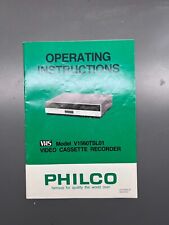 Usado, Philco V1560TSL01 VCR VHS gravador de vídeo cassete manual do proprietário vintage comprar usado  Enviando para Brazil