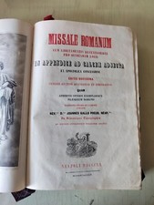 Libro antico missale usato  Rosa