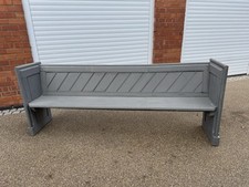 Church pew wooden for sale  LEICESTER