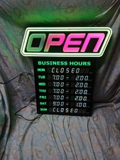Led neon open for sale  Nashville