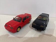 Carro de autorama Scalextric Ford Sierra x 2 vintage 1:32 um tem um passageiro! comprar usado  Enviando para Brazil