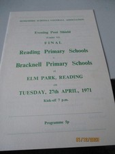 27.4.1971 reading primary for sale  BRADFORD