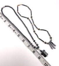 Lot hematite necklaces for sale  Carson City