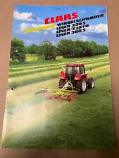 Prospekt Claas Wirbelschwader Liner 330S/FH/380S Werbung Traktor Schlepper V comprar usado  Enviando para Brazil