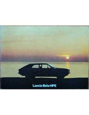 Dépliant lancia beta d'occasion  Paris XX