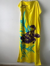 Usado, Toalha de praia Lauren Ralph Lauren azul amarelo tartaruga algodão 35x65 comprar usado  Enviando para Brazil