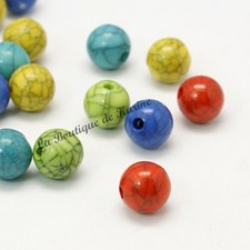 Lot perles multicolore d'occasion  Clarensac