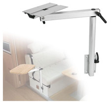 Perna de mesa removível de alumínio RV, rotação de 360 graus perna de mesa para laptop ajustável, usado comprar usado  Enviando para Brazil
