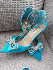 Pretty turquoise diamonte for sale  WALLASEY