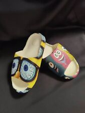 Sandálias chinelo unissex personalizadas Bob Esponja Patrick anime arte slides tamanho 11M, usado comprar usado  Enviando para Brazil