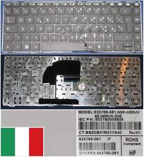 Teclado qwerty italiano HP Elitebook 8460P NSK-HZ0UV 9Z.N6RUV.00E 635768-061 preto comprar usado  Enviando para Brazil