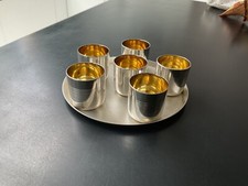 Gobelets argentes liqueur d'occasion  Besançon