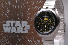 STAR WARS [QUASE PERFEITO ESTADO com CAIXA] CITIZEN AN3667-58E Chrono Qz Masculino Do JAPÃO A173 comprar usado  Enviando para Brazil