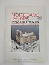 Dame paris maquette d'occasion  Issy-les-Moulineaux