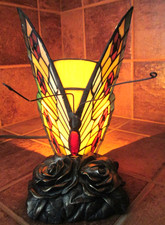 Vintage butterfly stained for sale  Crowley