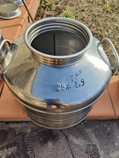 Contenitore olio inox usato  Cellino Attanasio