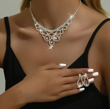 Elegant rhinestone necklace for sale  Titusville
