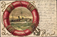 Litho deutsches kriegsschiff gebraucht kaufen  Berlin