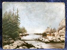 Antique original landscape for sale  Burlington