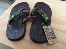 Sanuk boys camouflage for sale  HAVANT