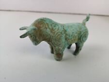 Bronze antigo chinês, utensílios de bronze desenterrados, boi estampado dourado comprar usado  Enviando para Brazil
