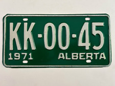 1971 alberta license for sale  Poughkeepsie