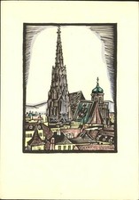 Wien stephansturm riginalholzs gebraucht kaufen  Deutschland