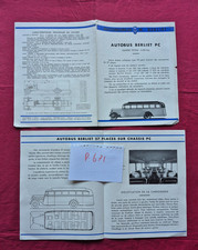 Dépliant .671 berliet d'occasion  Caderousse