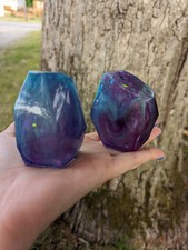 Purple teal swirl for sale  Temperance
