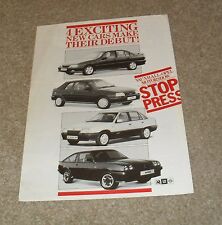 Vauxhall promotional brochure for sale  SOUTHAMPTON