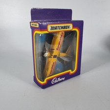 Matchbox SB39 Stearman Cadburys Crunchie Dwupłane Odlew ciśnieniowy z pudełkiem  na sprzedaż  Wysyłka do Poland