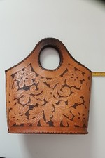 Leder tasche handgefertigt gebraucht kaufen  Burglengenfeld