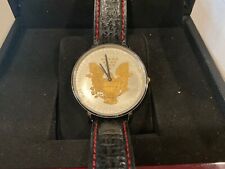 RELÓGIO DE DÓLAR DE PRATA CROTON UMA ONÇA DE PRATA ESTERLINA FINA EUA 0,999 10 MM DE ESPESSURA comprar usado  Enviando para Brazil