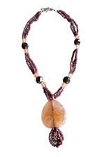 Collana vintage granato usato  San Donato Milanese