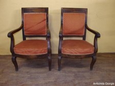 Copia poltrone noce usato  Borgo San Dalmazzo