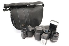 Usado, Corpo CANON EOS Rebel T3i + 3 Lentes + Speedlite 430EX II + Bolsa (Leia) comprar usado  Enviando para Brazil