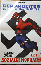 Zeitungszeugen wahlplakat wäh gebraucht kaufen  Thale