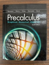 Precalculus graphical numerica for sale  North Tonawanda