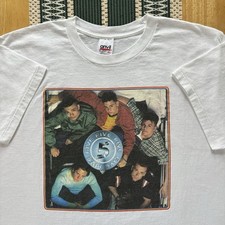 Camiseta promocional vintage 5ive Five Boy Band X-Grande branca comprar usado  Enviando para Brazil