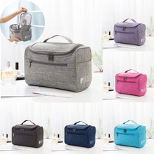  Hombres Mujeres Viaje Bolso de Inodoro Kit de Lavado Cosméticos Afeitado Maquillaje Organizador segunda mano  Embacar hacia Mexico